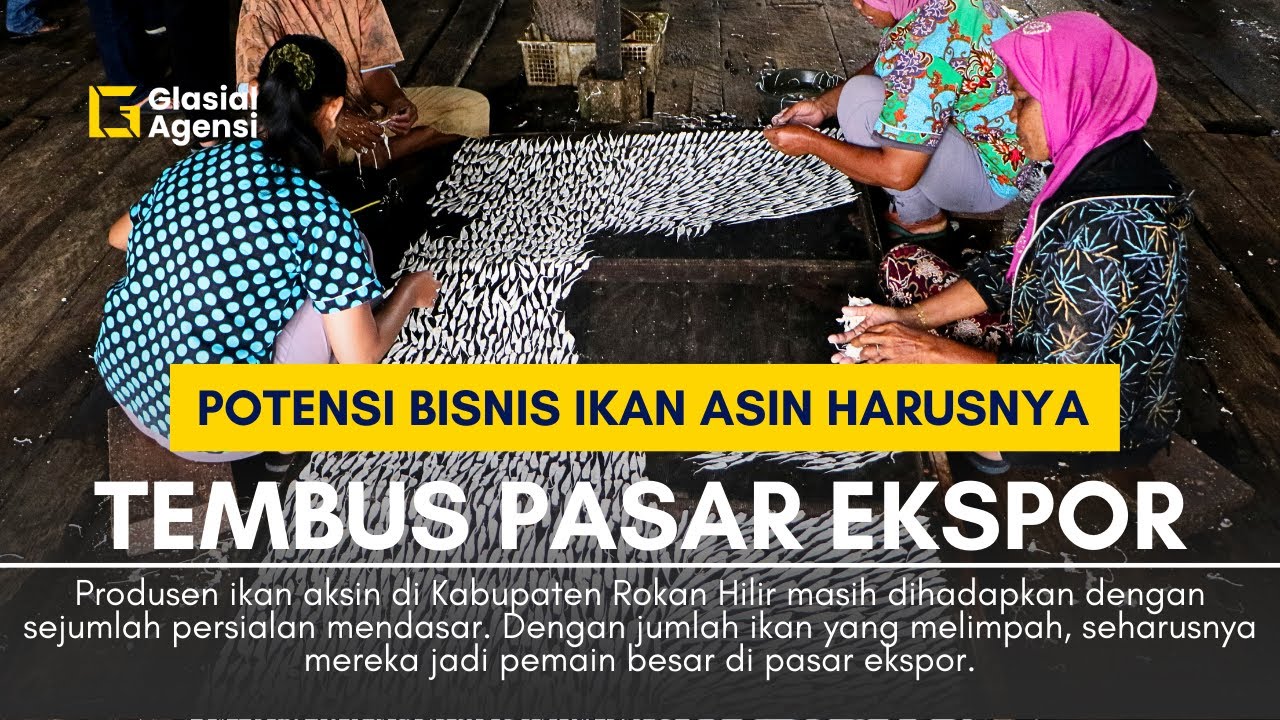 Potensi Besar Ikan Asin Rohil: Kenapa Belum Tembus Pasar Ekspor?