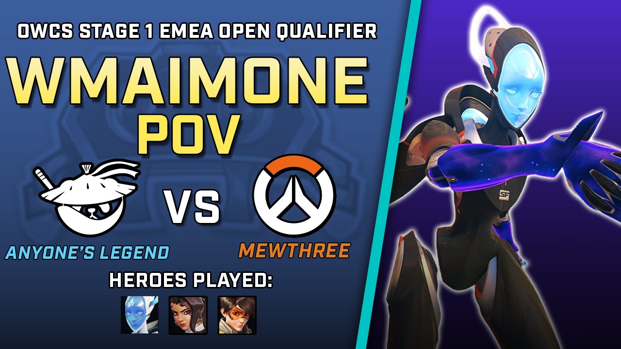 [ WMaimone ] Echo Excellence | Anyone's Legend vs Mewthree | OWCS Stage 1 EMEA Open Qualifier