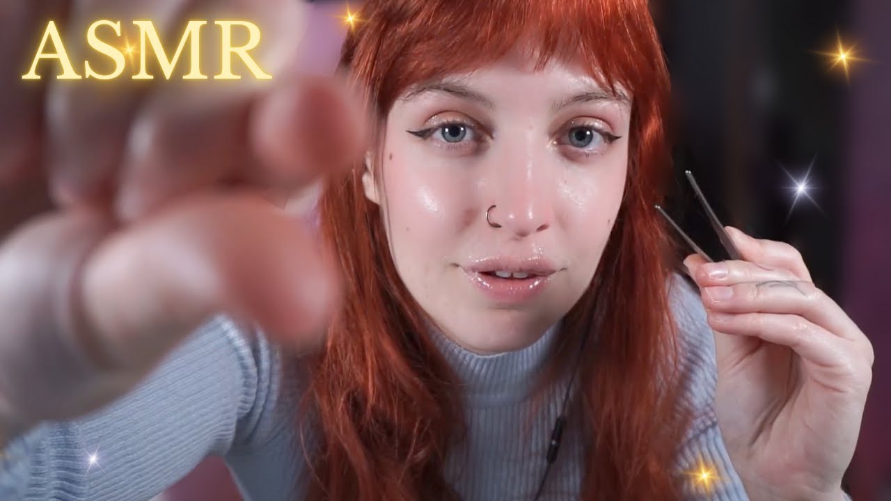 ASMR Выщипывание и обрезание негативной энергии