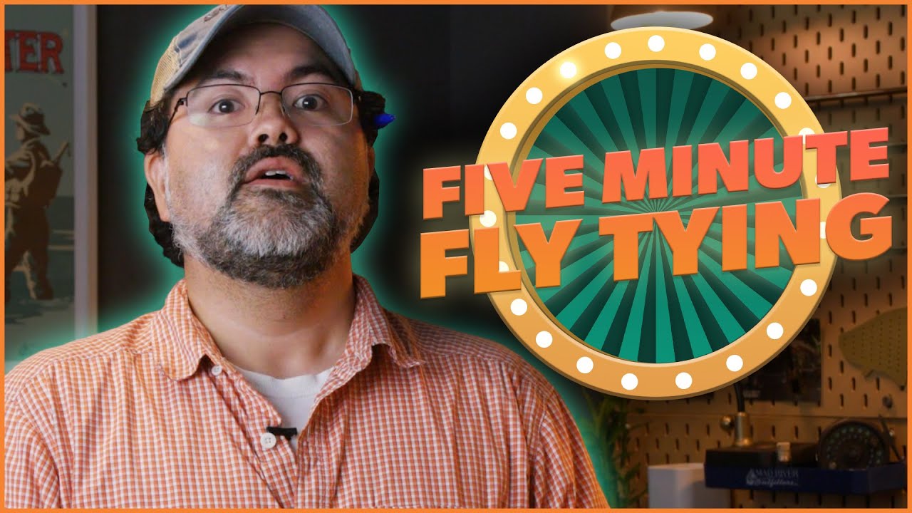 Five Minute Fly Tying Challenge! (Episode 1)