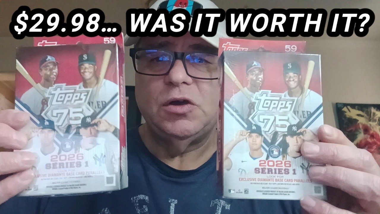 Я открыл 2 коробки с коллекционными карточками Topps Series 1 2026 года… Стоило ли это 29,98 долл...