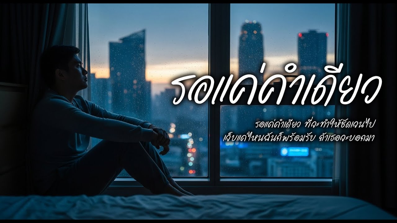 รอแค่คำเดียว  #เพลงฟังสบาย #เพลงใหม่