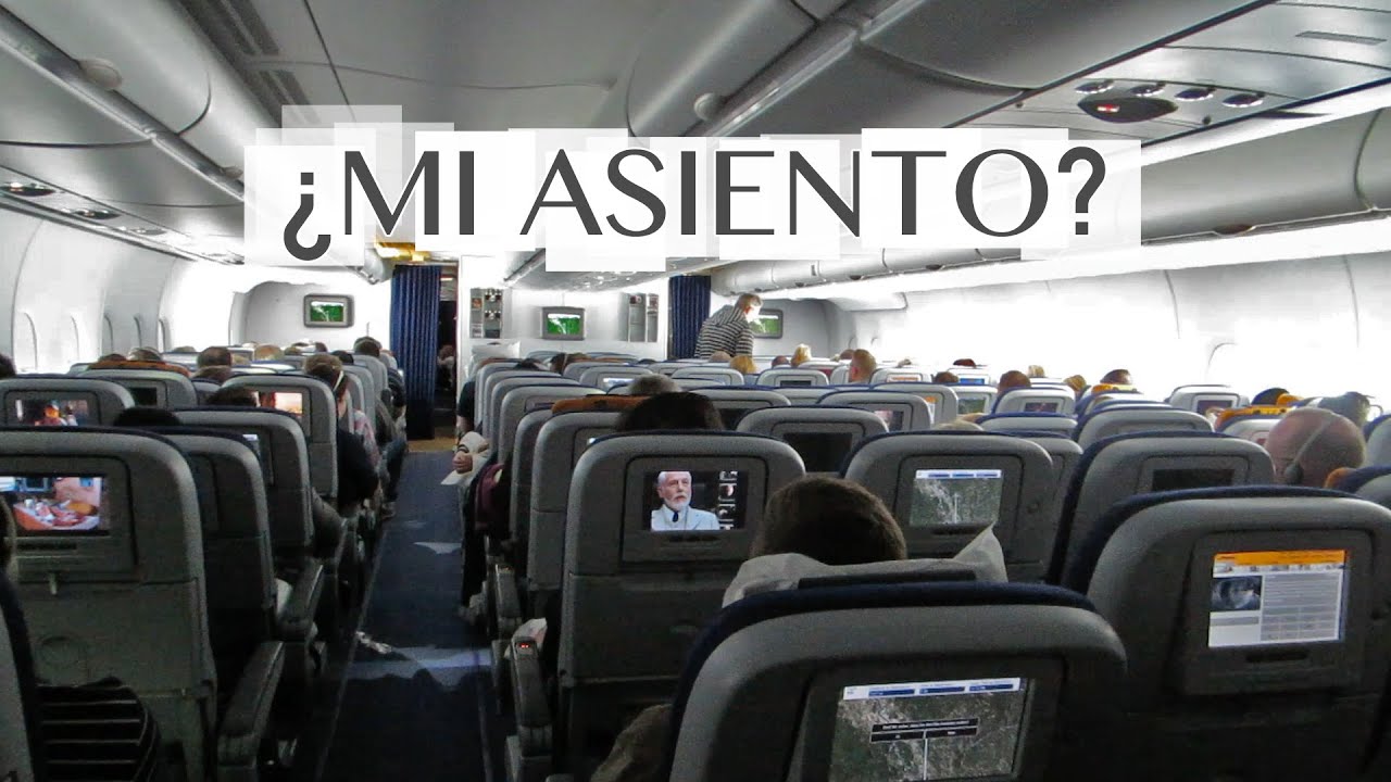 Cómo Encontrar Tu ASIENTO en un AVIÓN