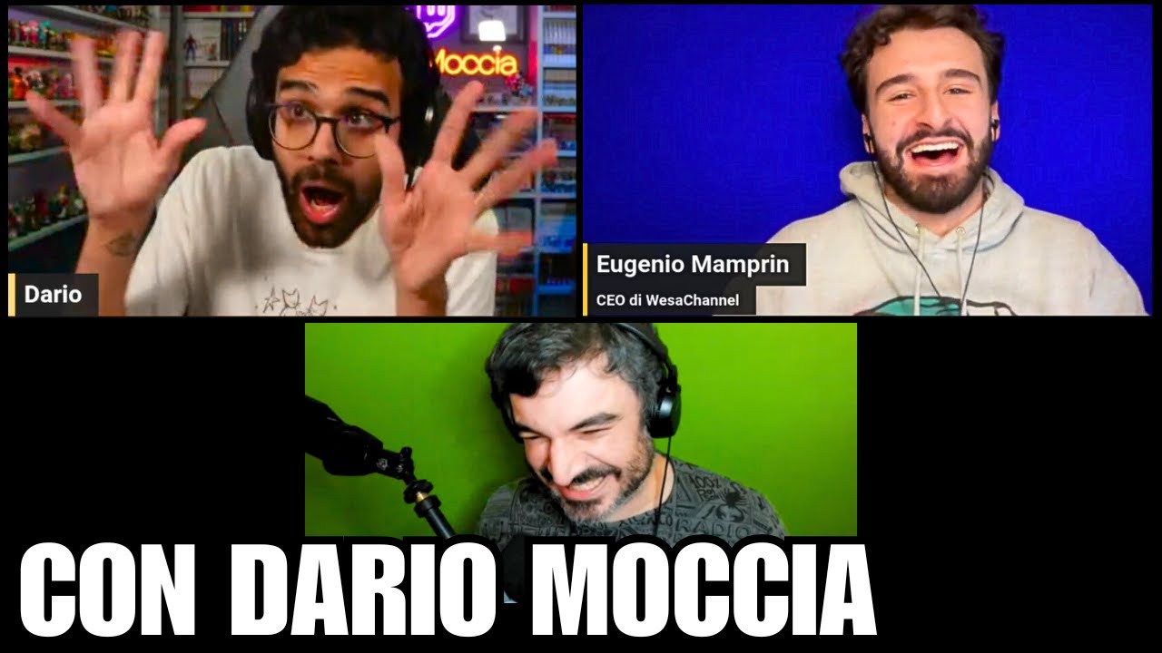 Dario Moccia, Wesa e Mamprin come probabilmente li avete già visti