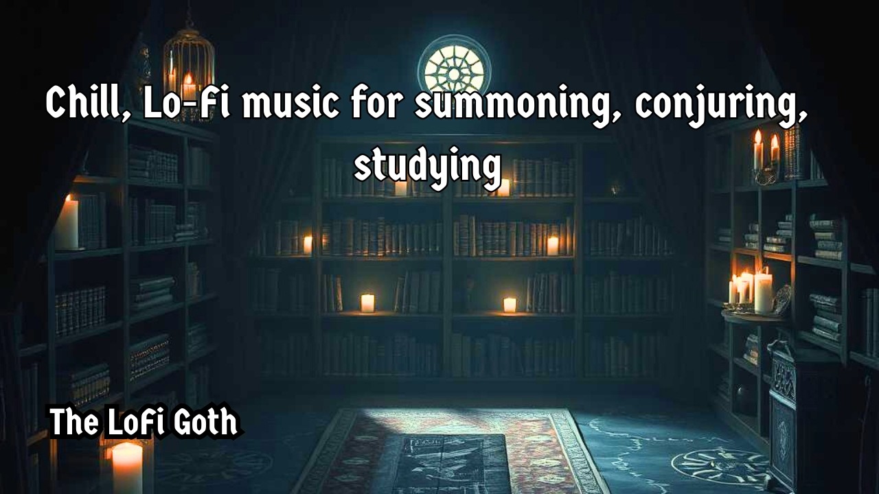 Gothic Spell Room Lofi 🕯️ — Dark Ambient Beats to Study, Focus & Summon | The Lofi Goth