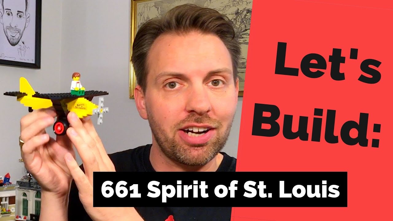 Let's Build: LEGO 661 Spirit of St Louis [Review]