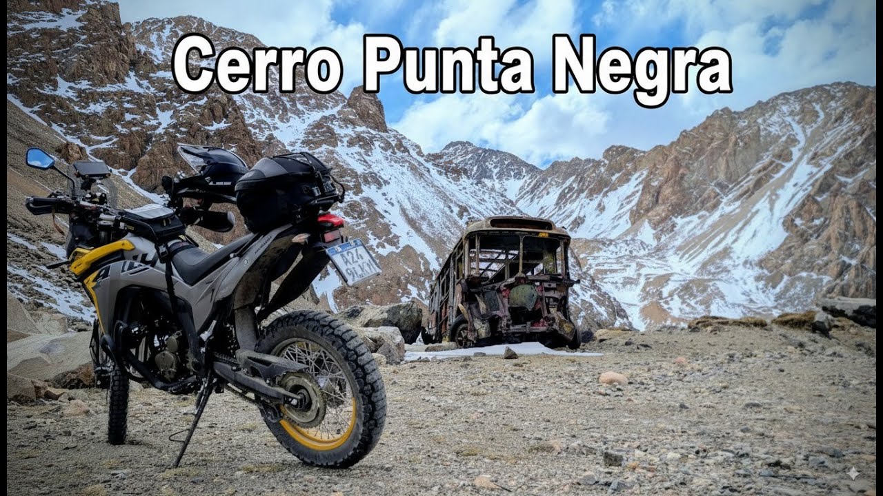 Pasando el CERRO PUNTA NEGRA,  Desafiando al gendarme!