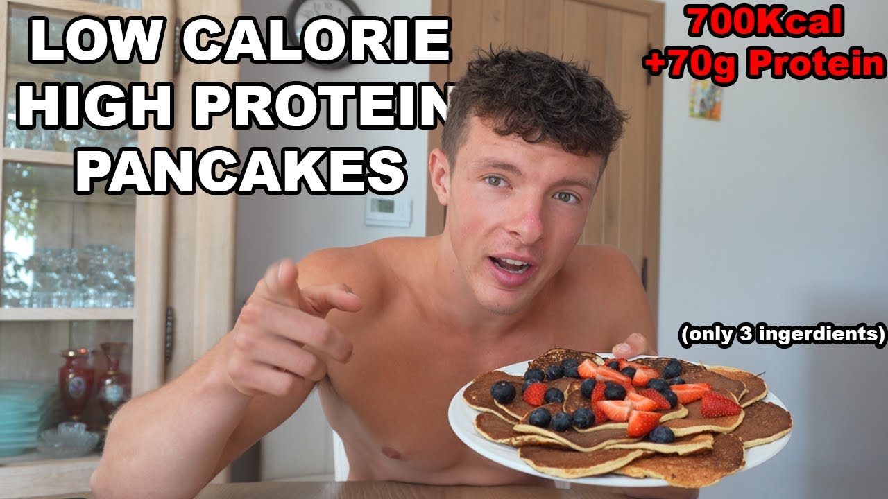 EASY & BEST PANCAKES FOR WEIGHTLOSS (only 3 ingredients) #39