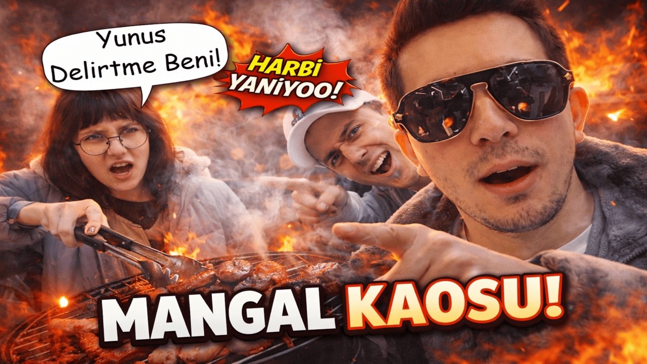 EKİPÇE MANGAL YAPALIM DEDİK… KAOS ÇIKTI! 🔥🔥🔥