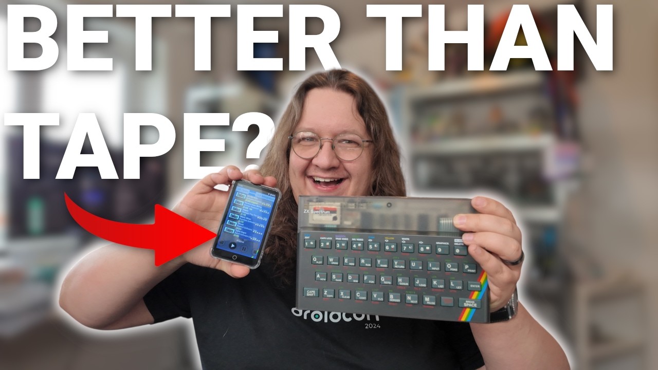 Better Than Tapes? Using a £35 Android MP3 Player to Load Spectrum Games