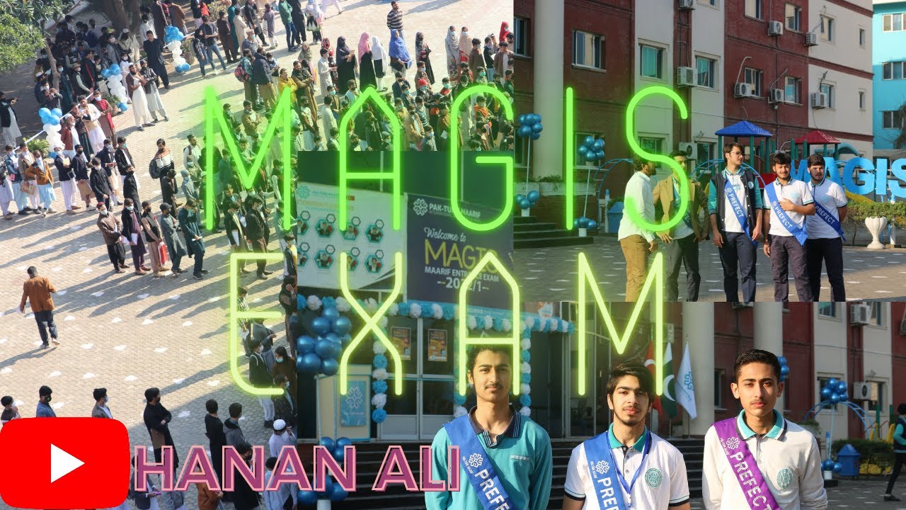 MAGIS exam and my school tour { by Hanan Ali }#internationalschool