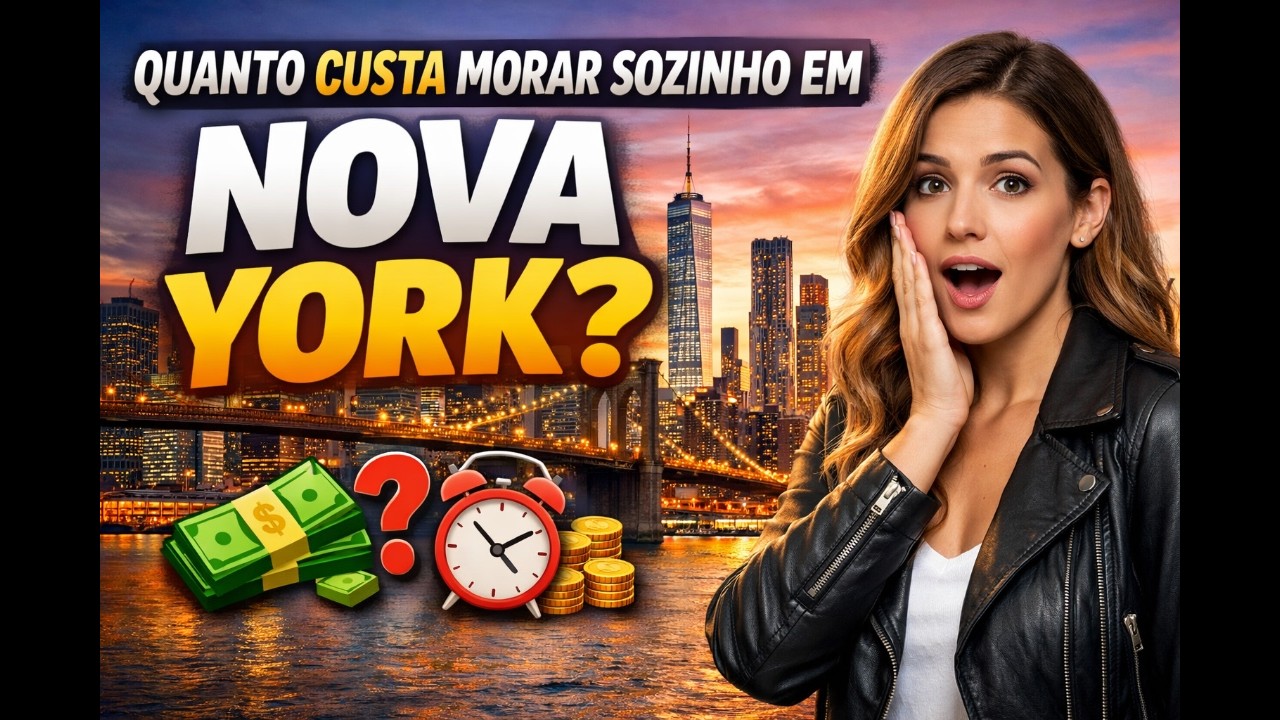 QUANTO CUSTA MORAR SOZINHO EM NOVA YORK?  A cidade dos cinemas!
