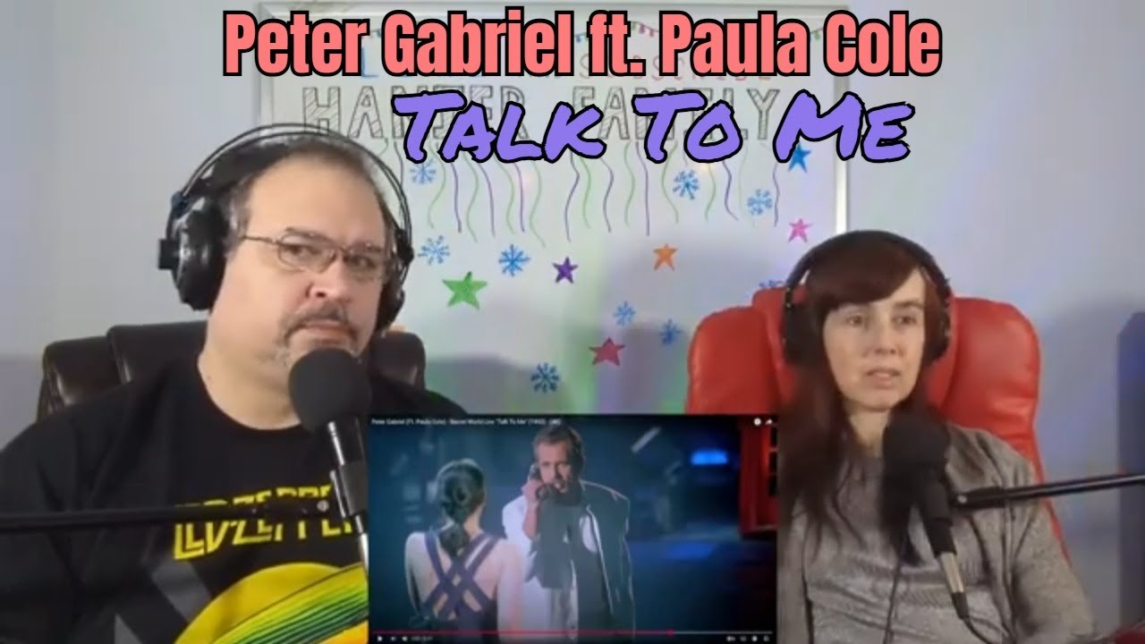 Friday Favourites - Peter Gabriel - Talk To Me ft. Paula Cole (Live) Reaction