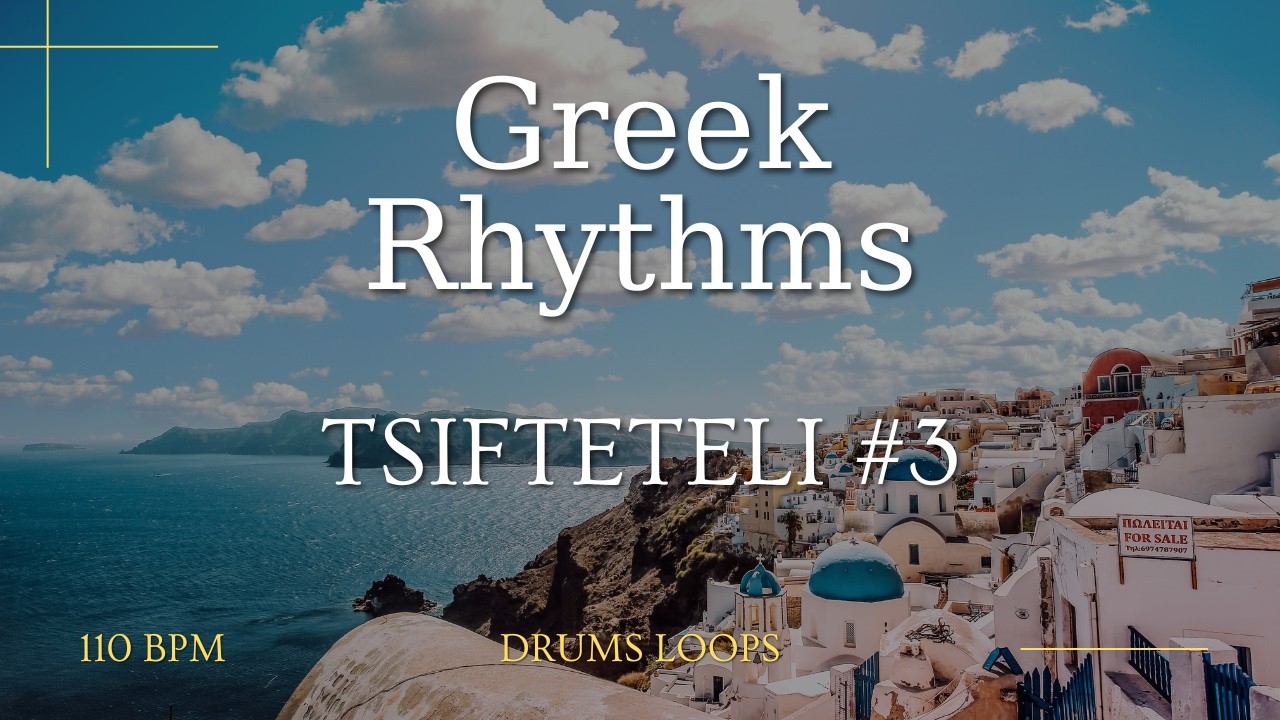 Tsifteteli Drum Loop (110 BPM) - Τσιφτετέλι (110 BPM) - Greek Rhythms - ZoukiZen