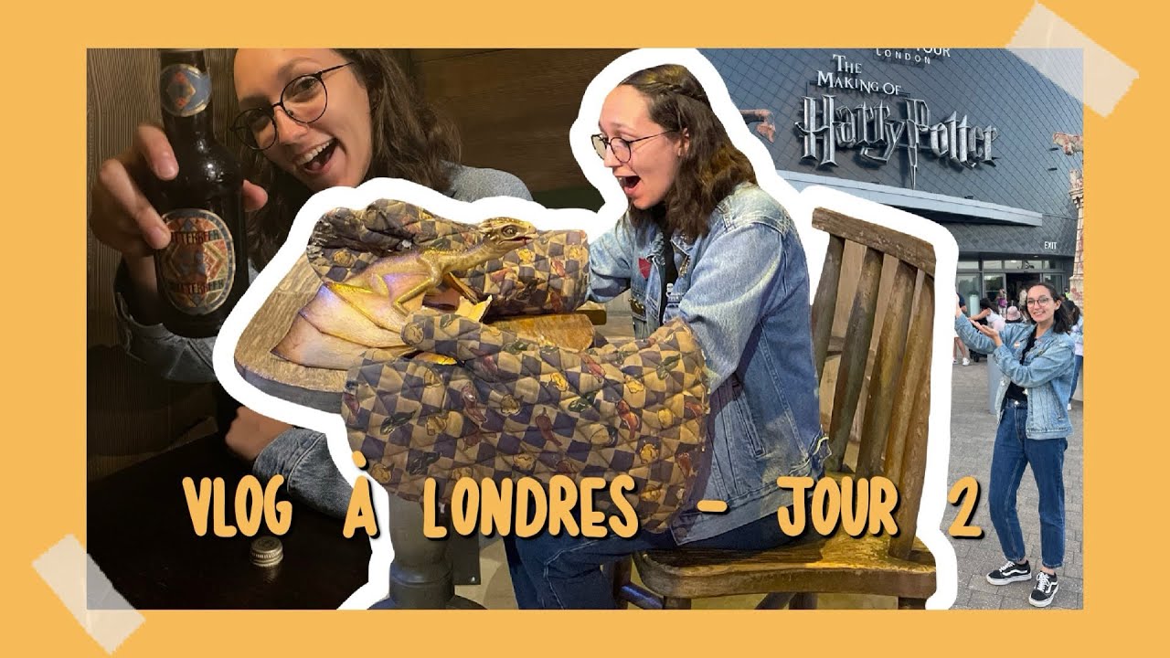 VLOG À LONDRES : on visite les studios Harry Potter & l'expo photo ✨