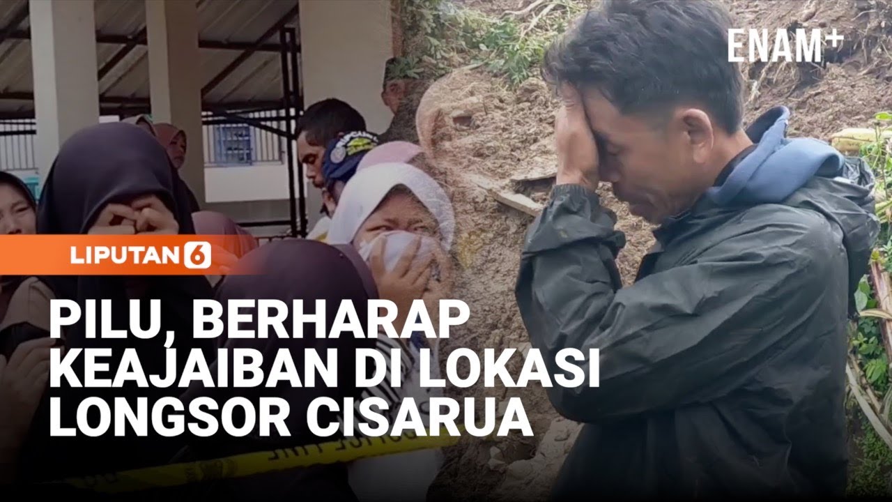 Pilu, Berharap Keajaiban Di Lokasi Longsor Cisarua | Liputan6