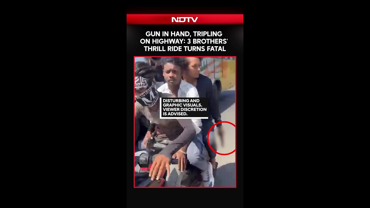 Gun In Hand, Tripling On Highway: 3 Brothers' Thrill Ride Turns Fatal