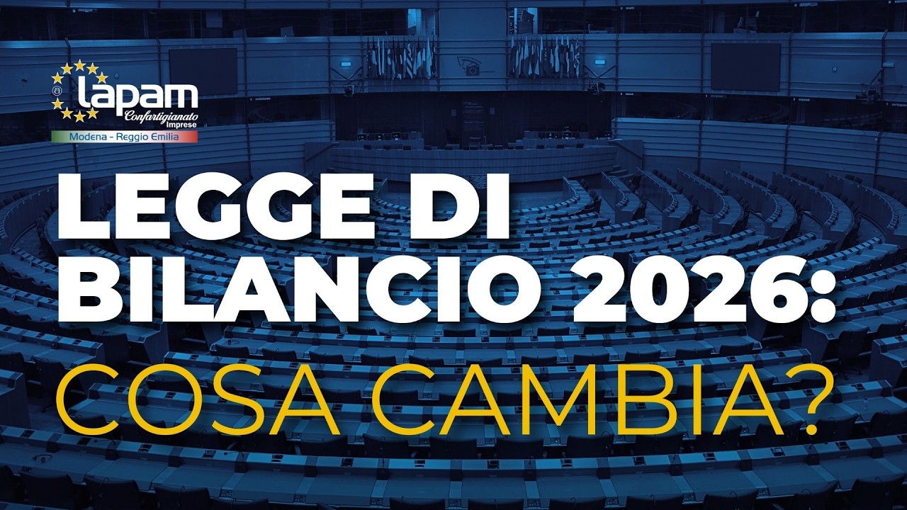 Legge di Bilancio 2026: Tutte le Novità per Imprese e Professionisti