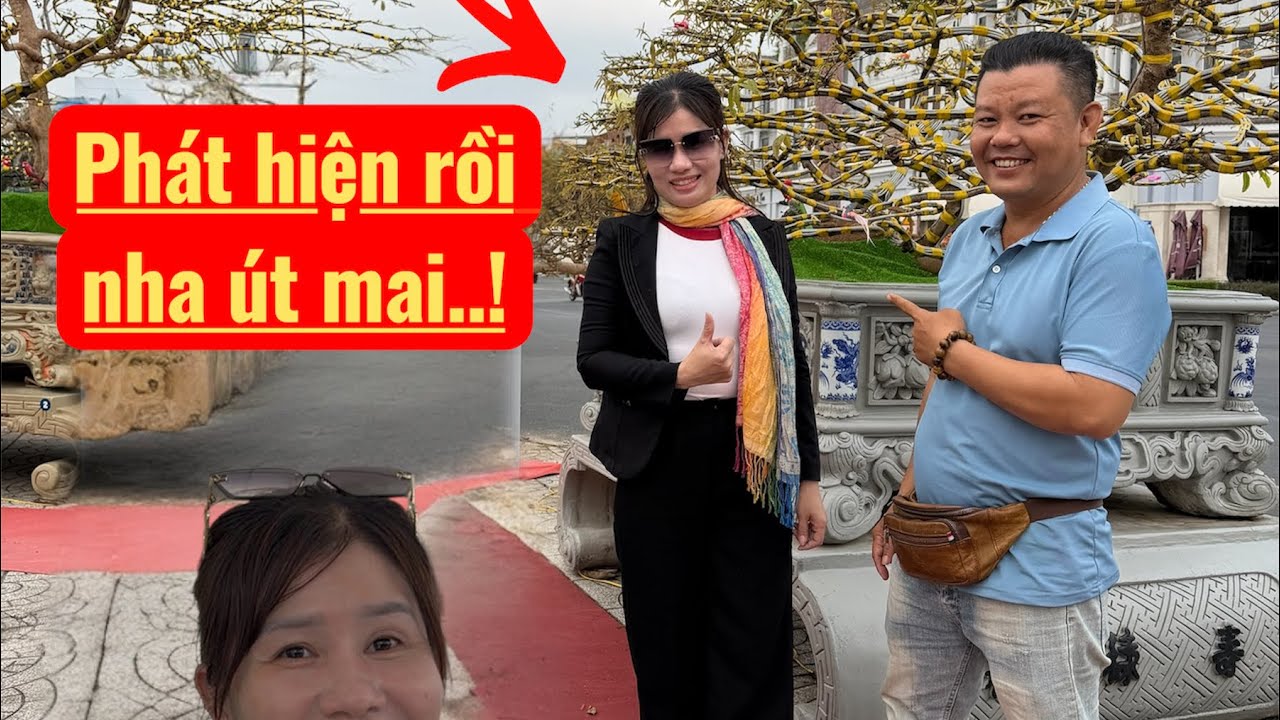 Phát hiện nữ đại gia giồng riềng làm chuyện này tại vườn mai 