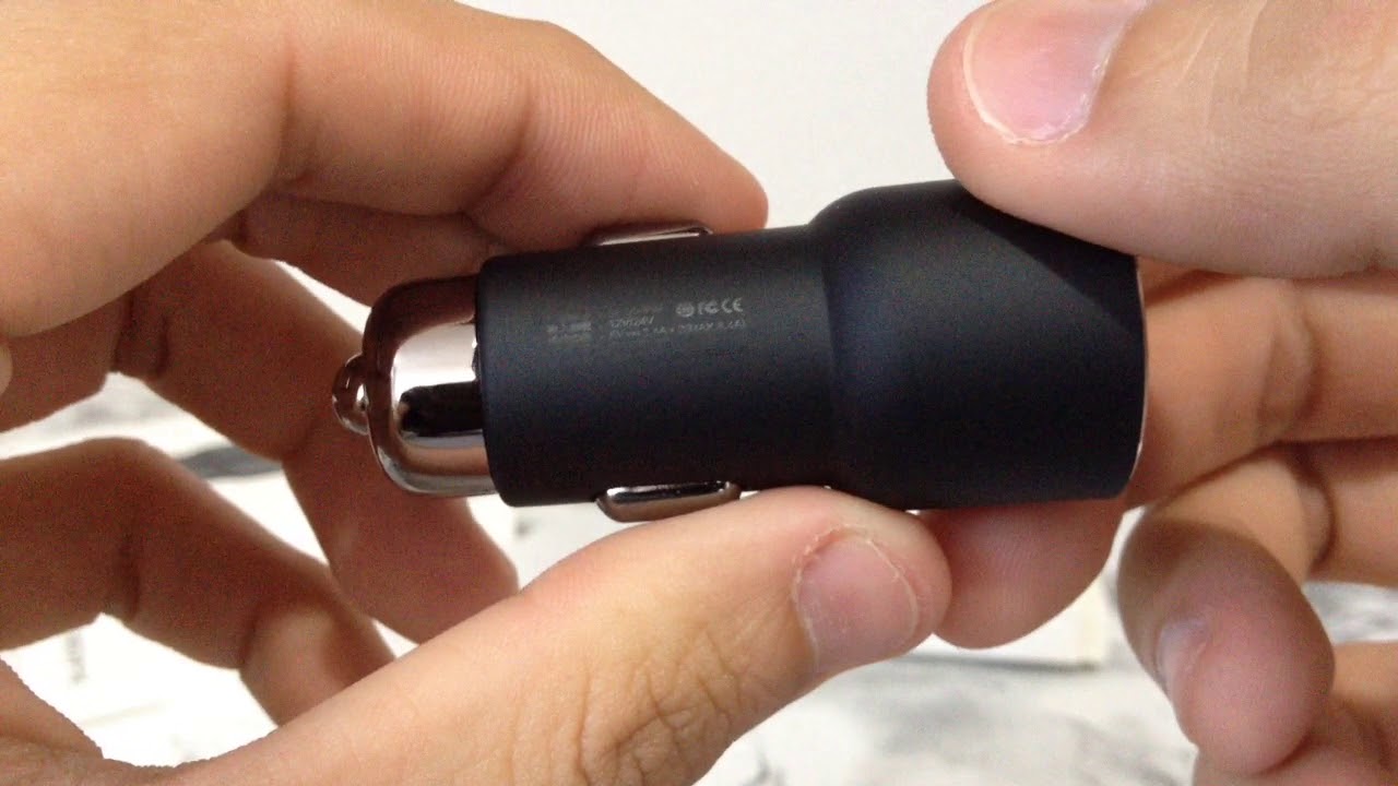 ROIDMI 3S Dual USB Ports Bluetooth Car Charger - GEARBEST