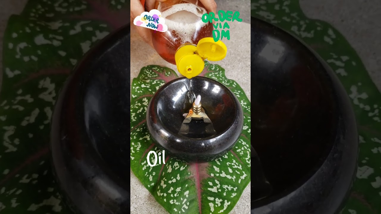 Traditional Granite Diya 🪔 for sale/ To place order whatsapp @ 8754341007/ Bowl & Brass Wick Holder