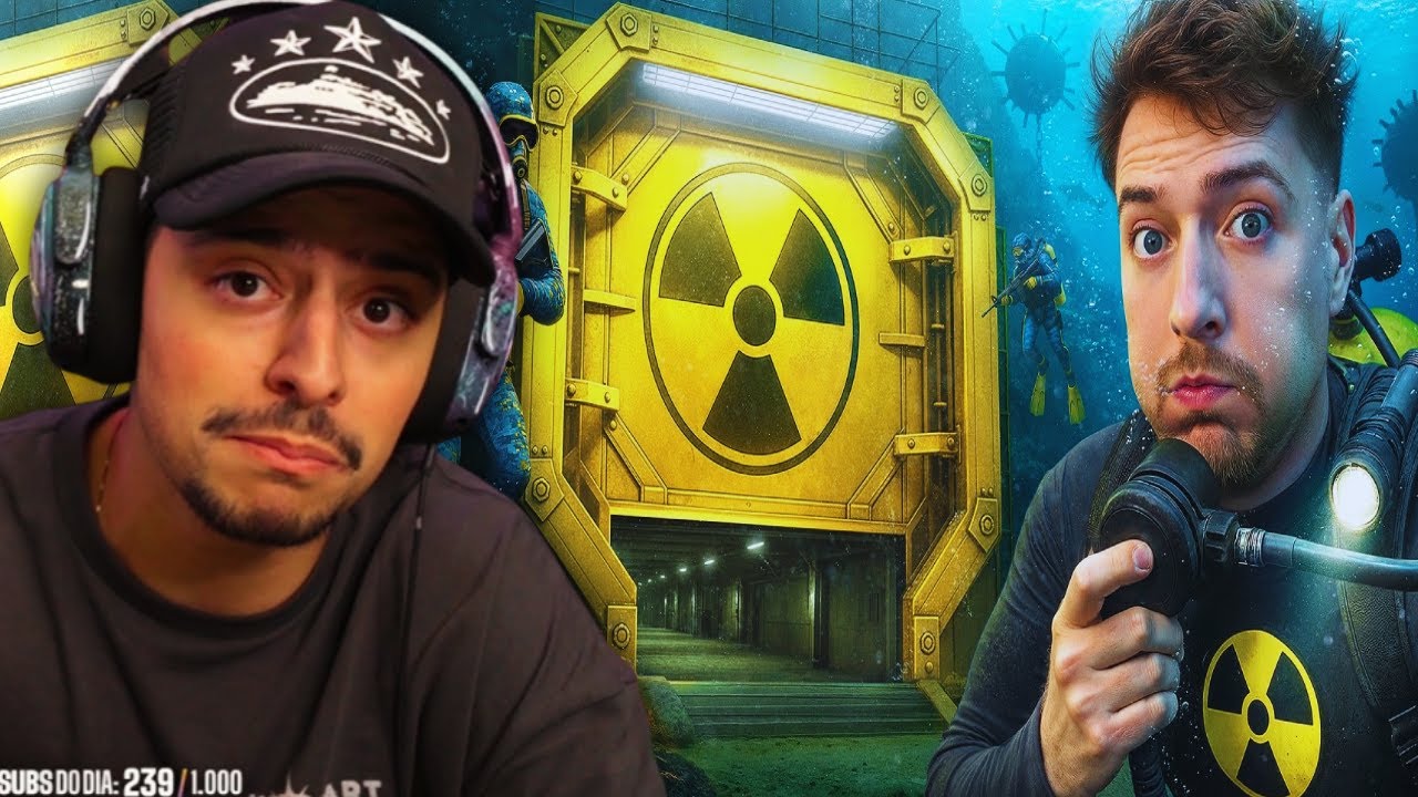 LOUD CORINGA REAGINDO AO Bunker nuclear de US$ 1 vs de US$ 1 bilhão