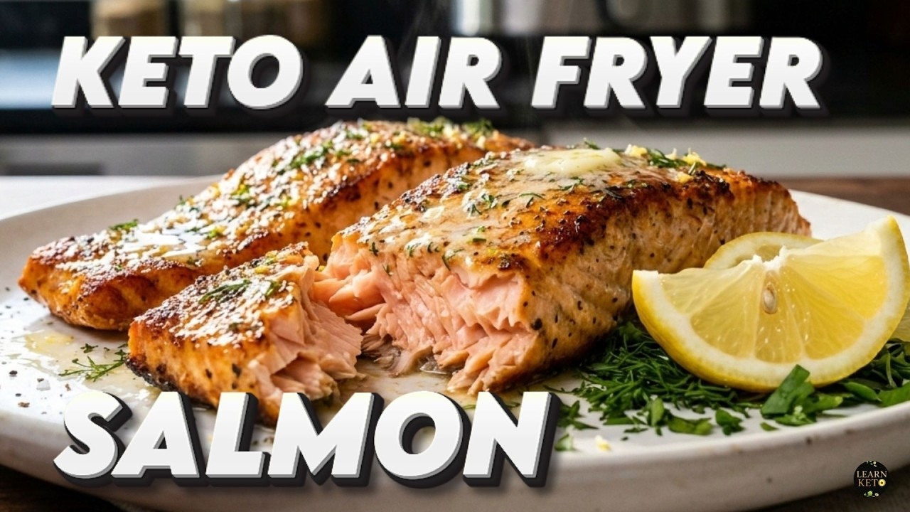 Air Fryer Keto Salmon Fillet Recipe – Juicy, Crispy & Ready in Minutes
