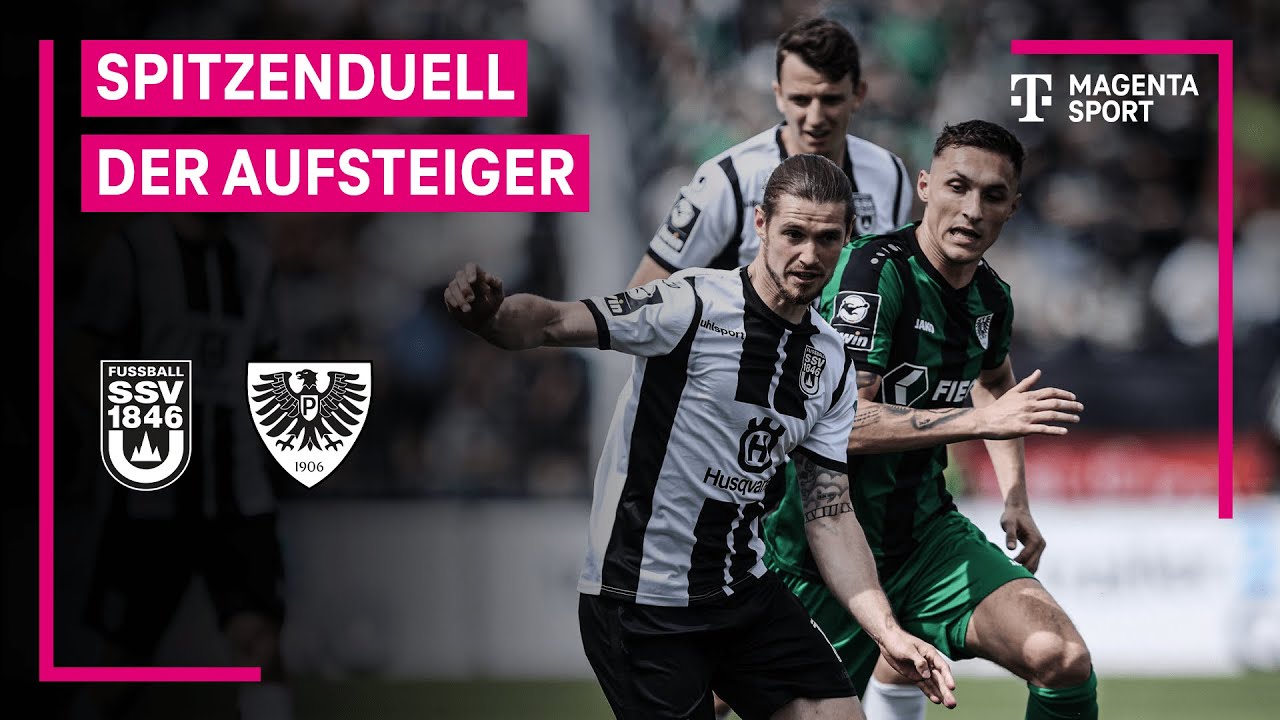 SSV Ulm 1846 vs. SC Preußen Münster, Highlights mit Live-Kommentar | 3. Liga | MAGENTA SPORT