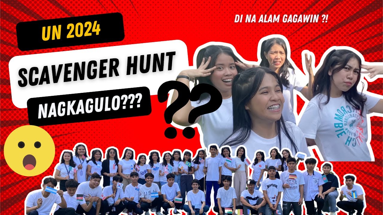 shs diaries ep. 5: UN 2024 Scavenger Hunt 👀🏃‍♀️🚩