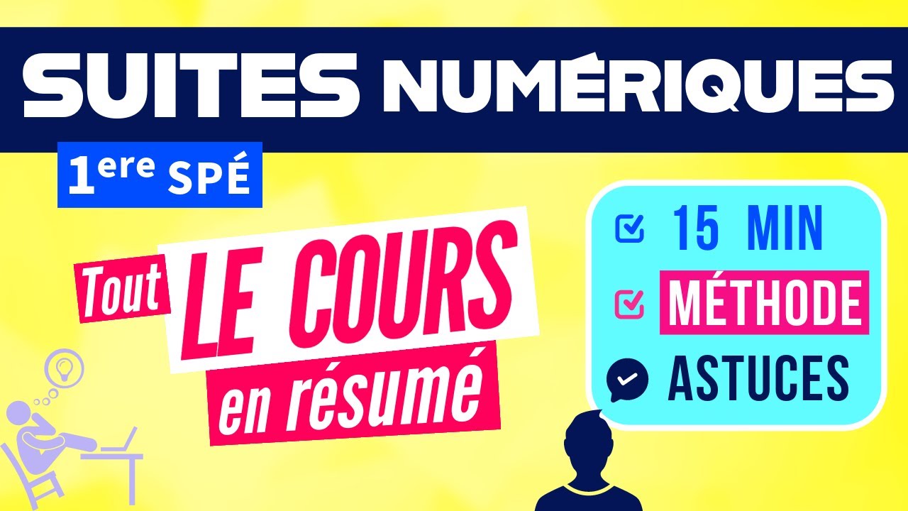 Suite numérique 1ere spé COURS