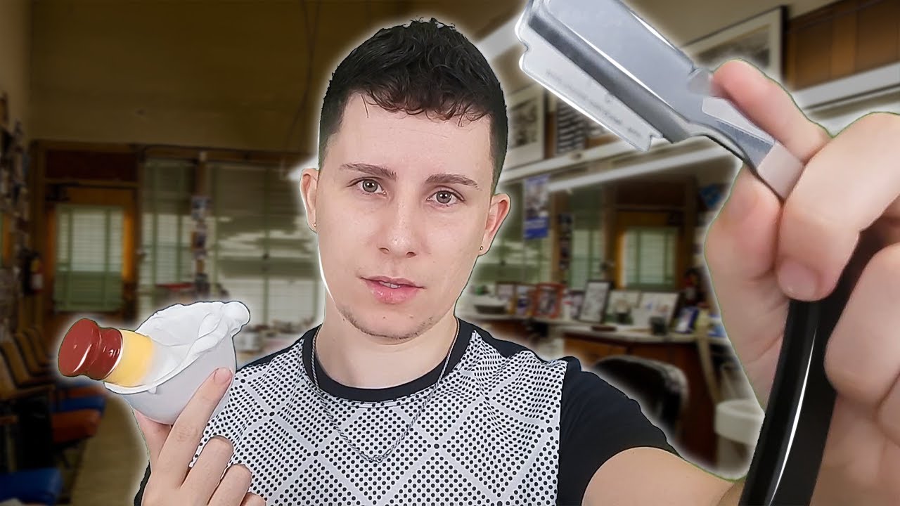 ASMR: FAZENDO A SUA BARBA COM PRESSA!!! 🔥