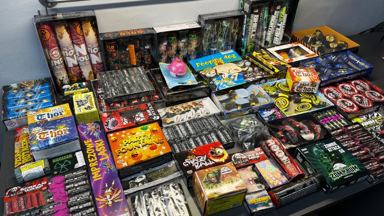 Mega unboxing pyrotechniky od PyroSR 2023/24! #2