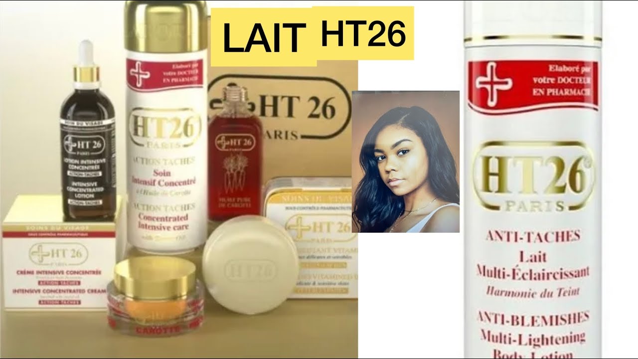 Lait HT26 M&Eacute;LANGE &Eacute;CLAIRCISSANT ANTI TACHE
