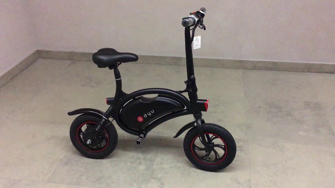F - wheel DYU Electric Bike 30kms/h - unboxing
