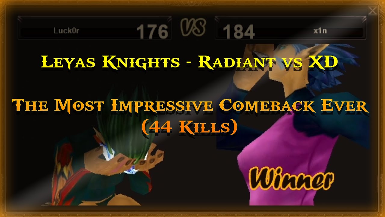 WE MADE THE MOST IMPRESSIVE COMEBACK EVER (44 KILLS) - Leyas Knights Radiant vs XD | 4Classic 4Story