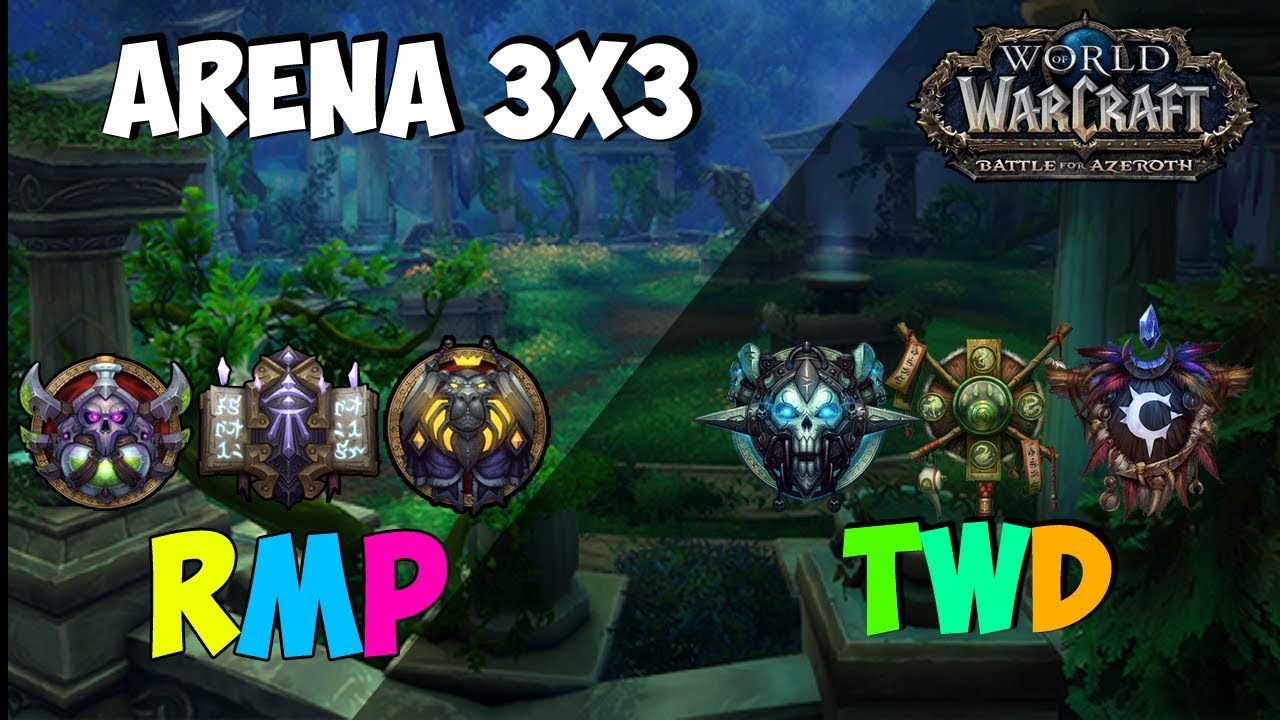Arena 3x3 Гелиадо & Джеанит vs Blizo, Cbalife, Looñy | WoW BFA 8.1.5