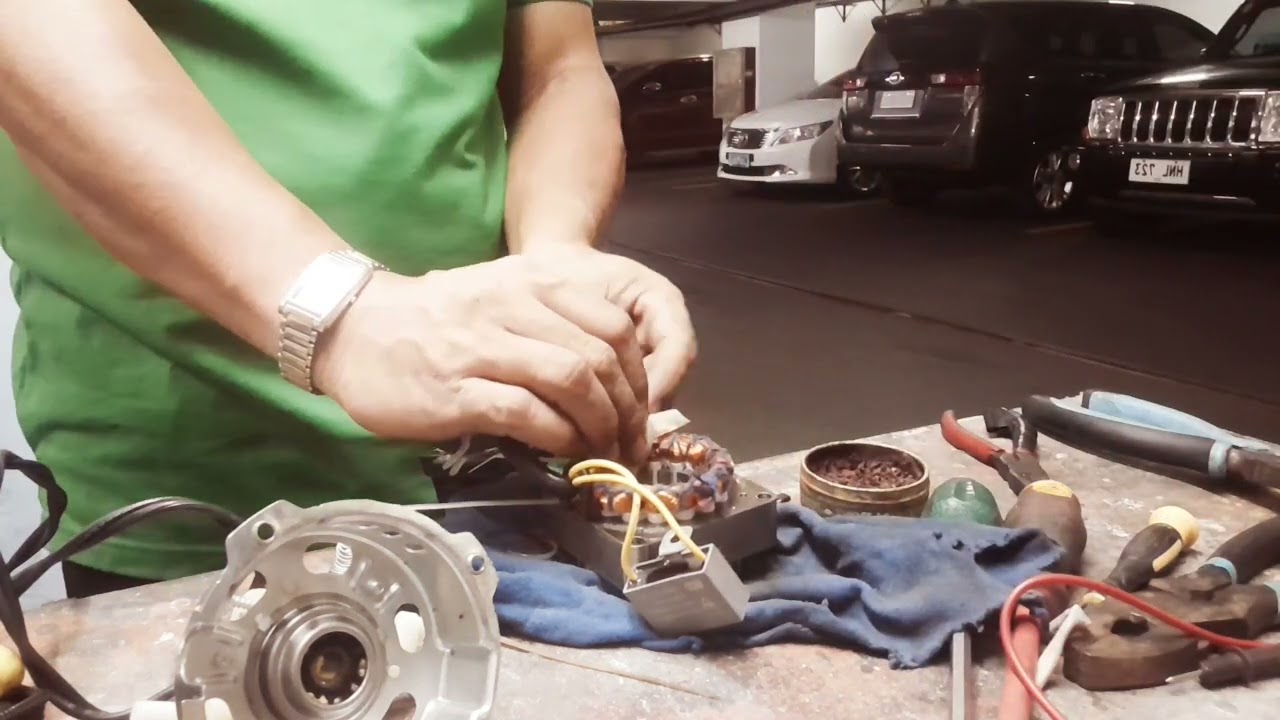 Repair Electric fan no power, replace thermal fuse (@artbhong) ARNELEKTRIC DIY TV