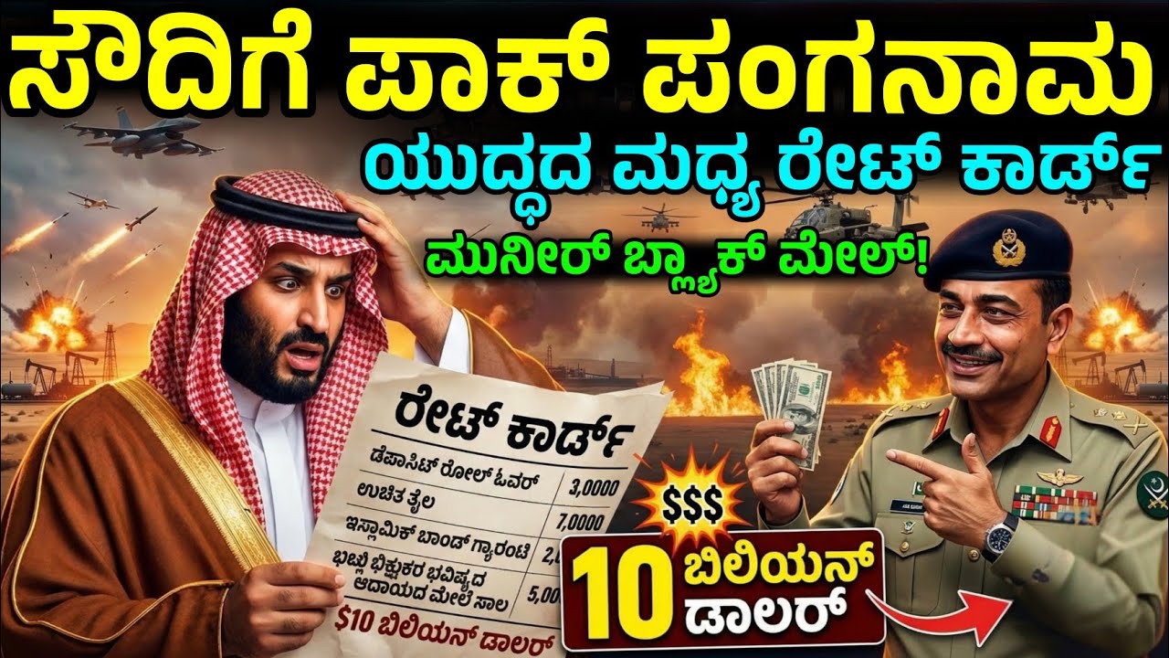 ಸೌದಿಗೆ ಪಂಗನಾಮ! MBS ಗೆ ಬಿತ್ತು ಬರೆ! pakistans $10 Billion 