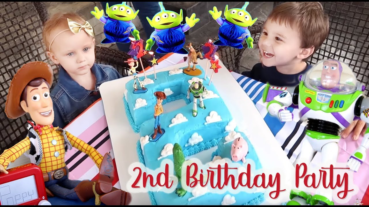 Twins TOY STORY Themed 2nd Birthday Party!
