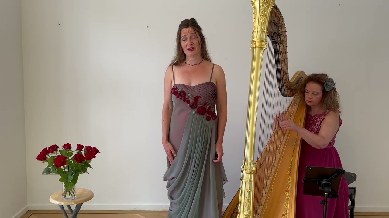 Bach, J.S. - Bist du bei mir (excerpt), for soprano and harp