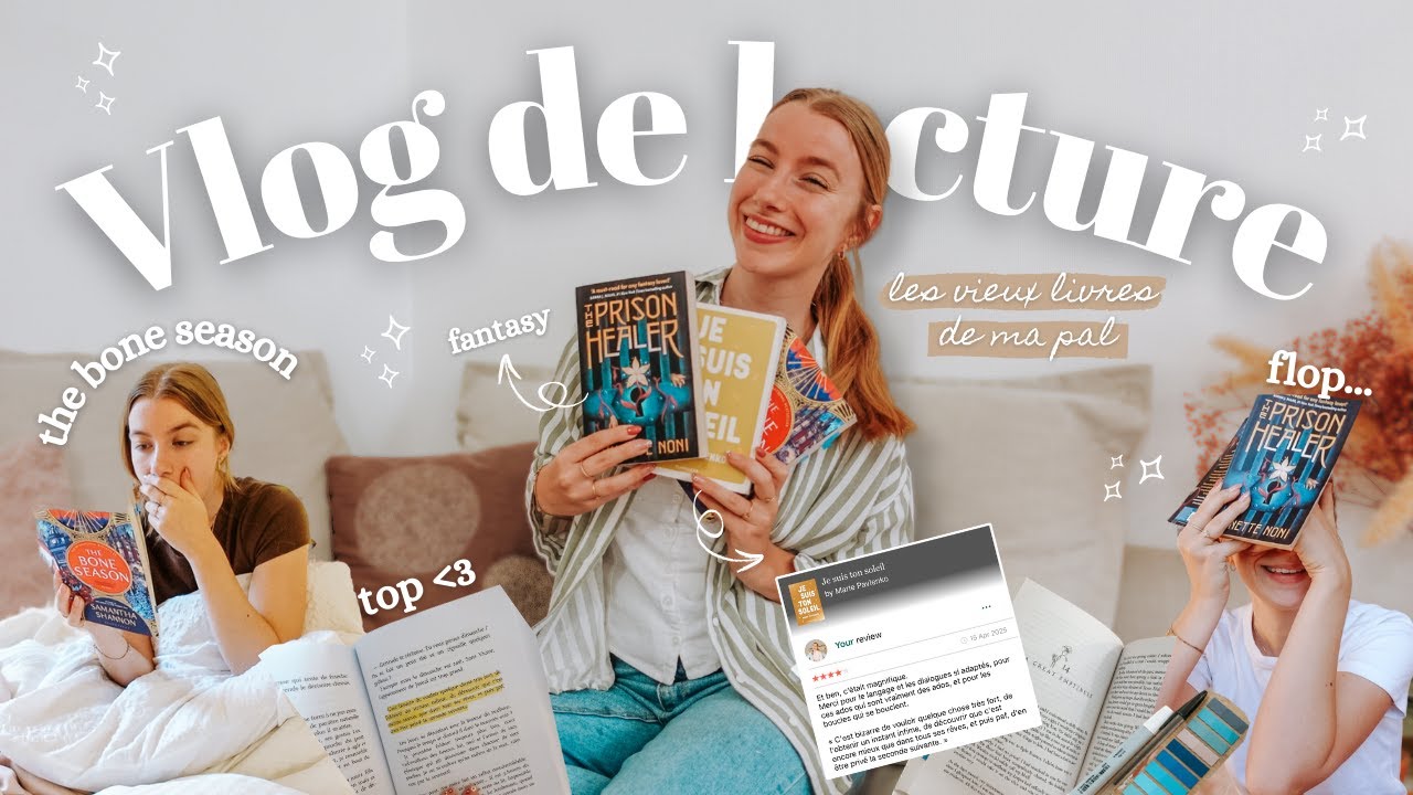 Je lis 3 vieux livres de ma PAL ! ( avec un gros fail ) 🤭📚