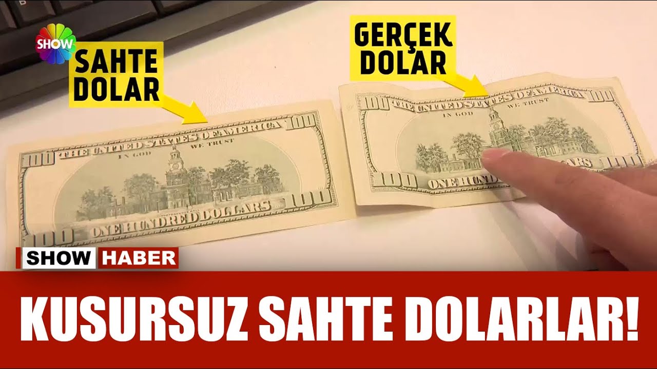 Sahte dolar operasyonu!
