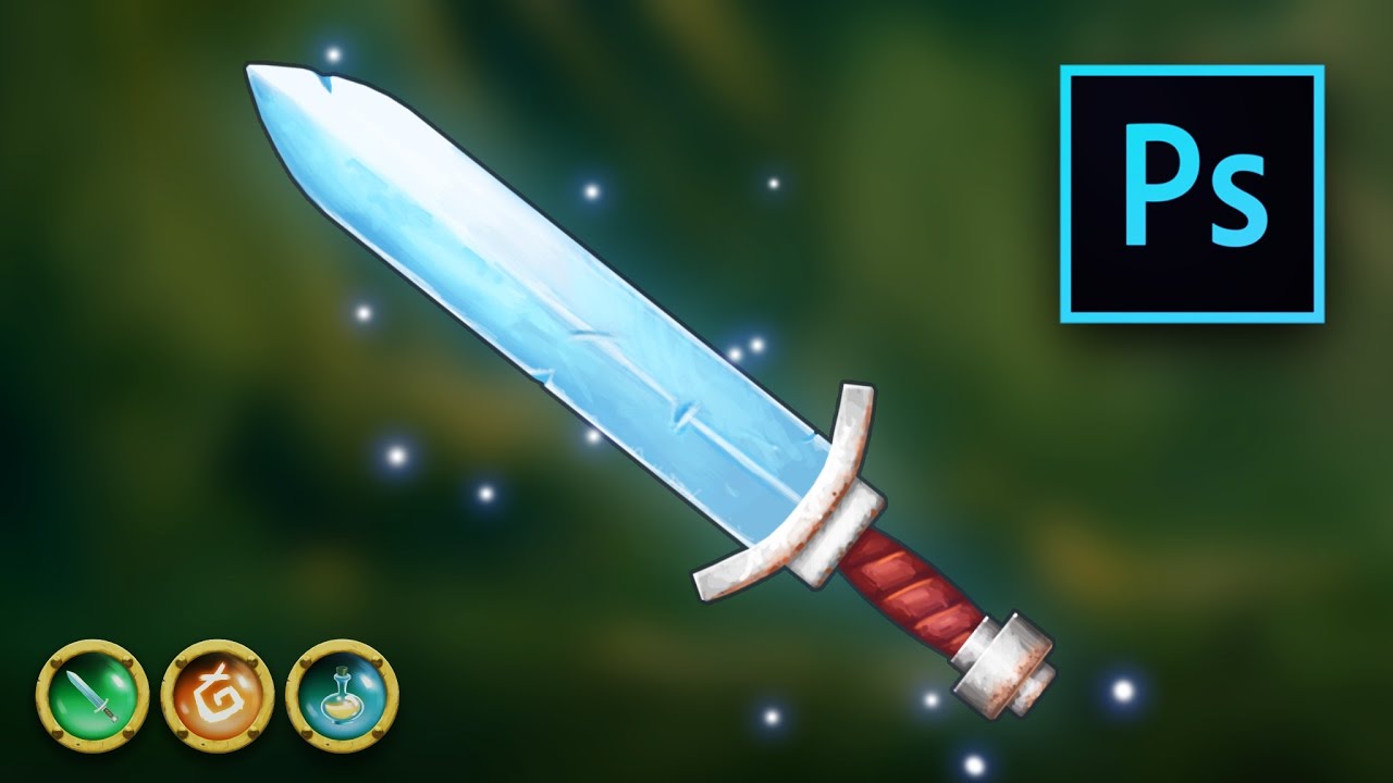 Learn Professional 2D Game Graphic Asset Design in Photoshop