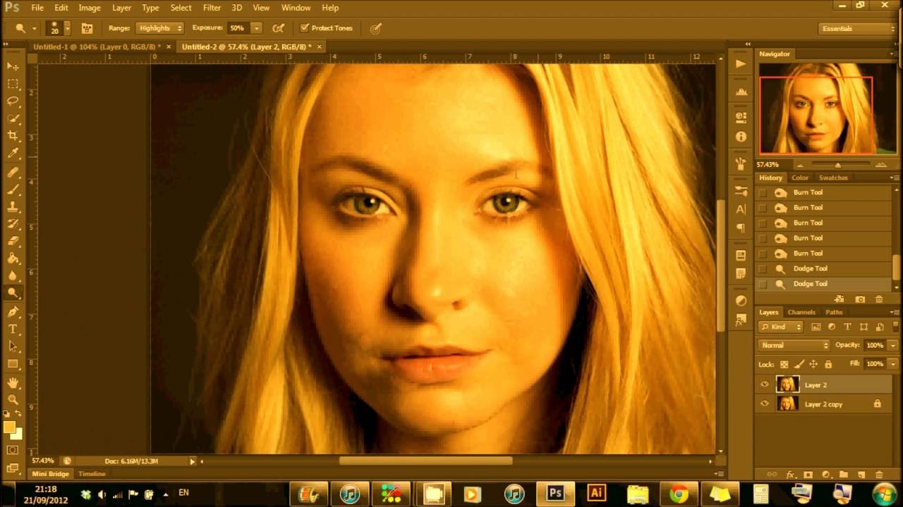 face photoshop retouching DDM - Visual Art n Design