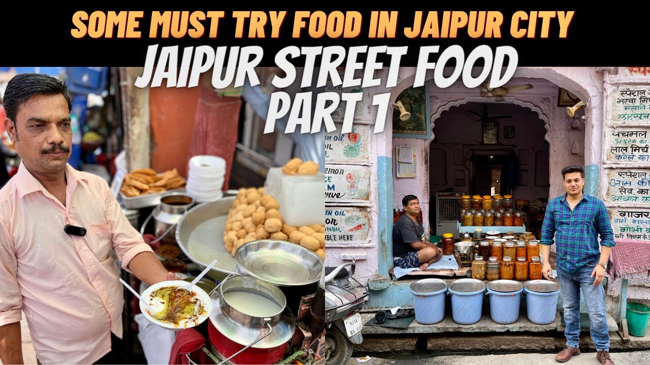 Jaipur Street Food Must Visit Places | Top Places To Eat In Jaipur City | Jaipur Food Tour