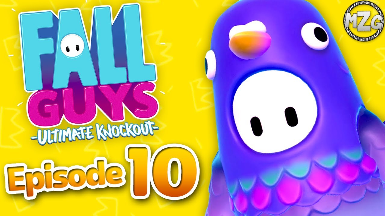 Fall Guys: Ultimate Knockout Gameplay Part 10 - Pigeon Costume! Season 1 Reward!