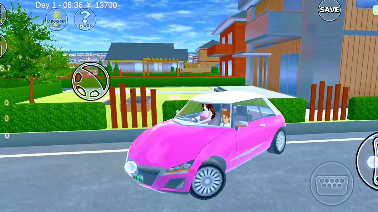 Sakura School Simulator Funny Gameplay | School Life Indonesia 