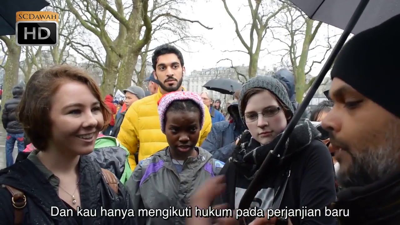 Panggilan Korban , Hashim Vs Wanita katolik dari Amerika | Speakers Corner | Hyde Park