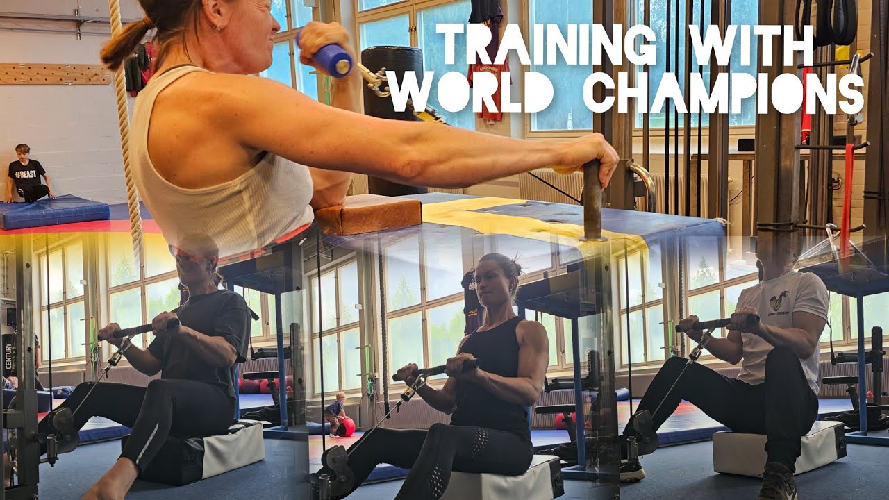 TRAINING WITH WORLD CHAMPIONS, GOT ME EXTRA MOTIVATED! / HEIDI ANDERSSON, FIA REISEK
