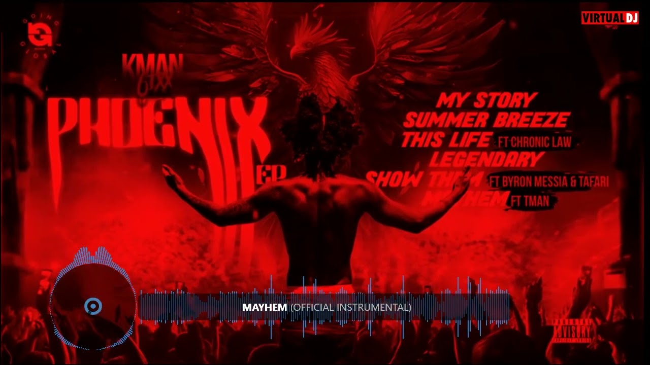 Kman 6ixx- Mayhem (Official Instrumental)